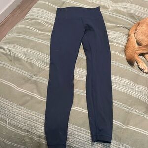 Lululemon wunder under train pants navy